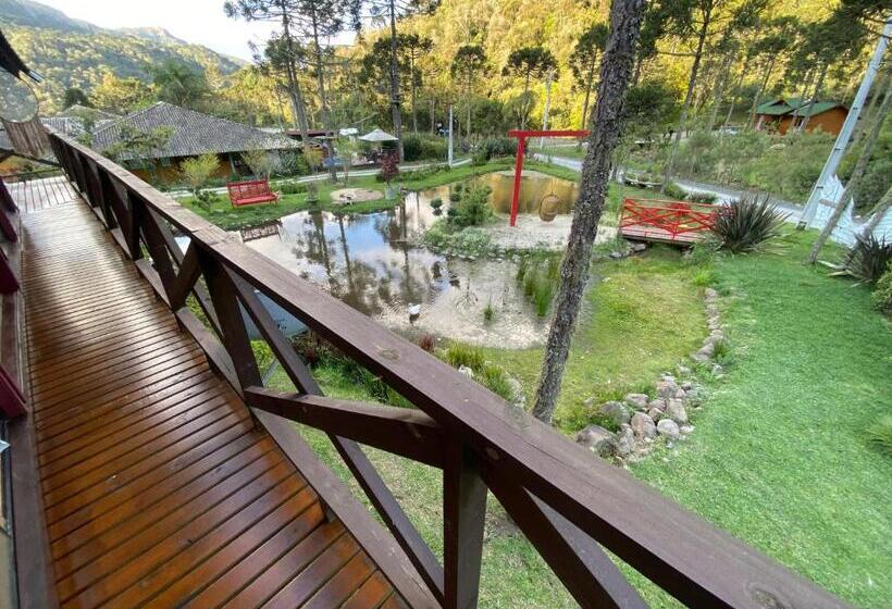 침실 2개 주택, Pousada Jardim Do Buda   Café E Piscina