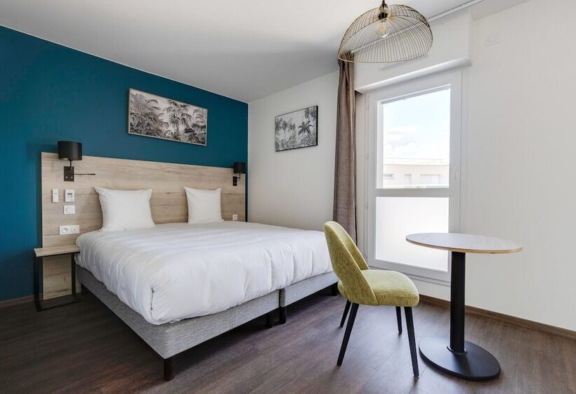 Superior studio with terrace, All Suites Appart Hôtel Massy Palaiseau