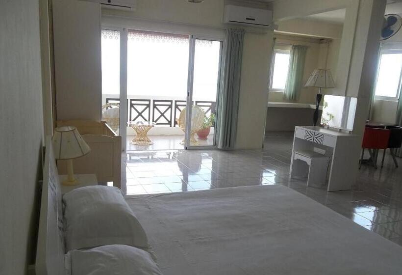 اتاق سوپریور یک تخته با چشم‌انداز دریا, Le Recif Hotel Rodrigues