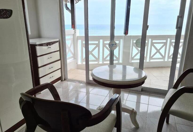 اتاق استاندارد یک نفره با چشم‌انداز دریا, Le Recif Hotel Rodrigues