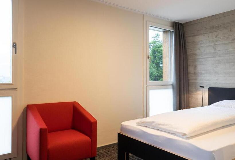 اتاق استاندارد یک نفره, B&b Hotel Mattli übernachtung Frühstück