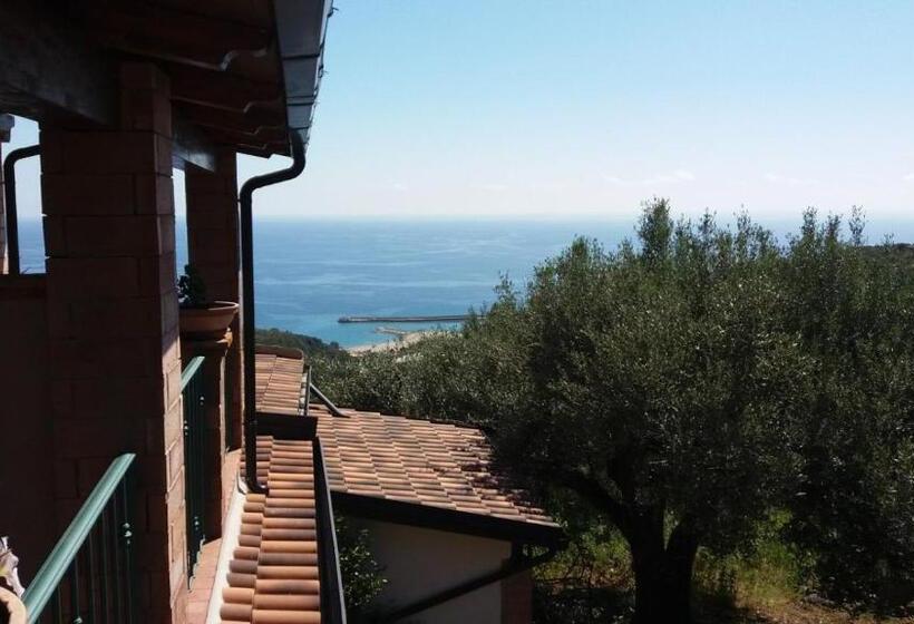 Triple Room Sea View, B&b Le Anthos