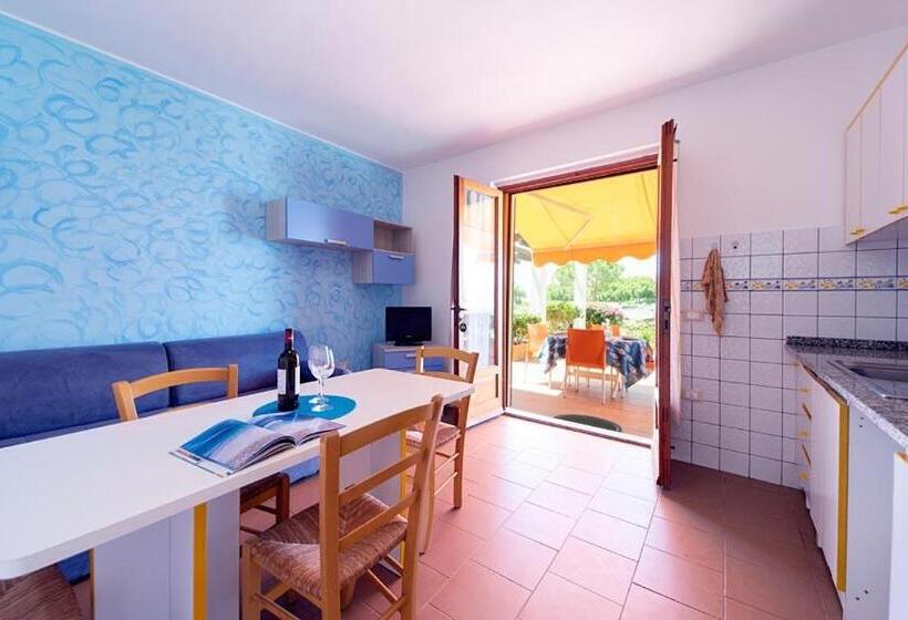 آپارتمان 1 خوابه با تراس, Residence Le Grazie Est