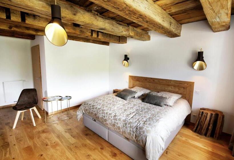Standard room with outdoor bath, Maison D'hôtes & Spa La Scierie