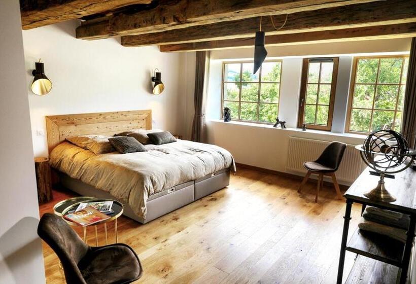 Standard room with outdoor bath, Maison D'hôtes & Spa La Scierie