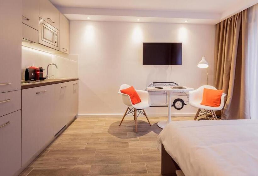דירת חדר, 360 Apartment Hotel Frankfurt