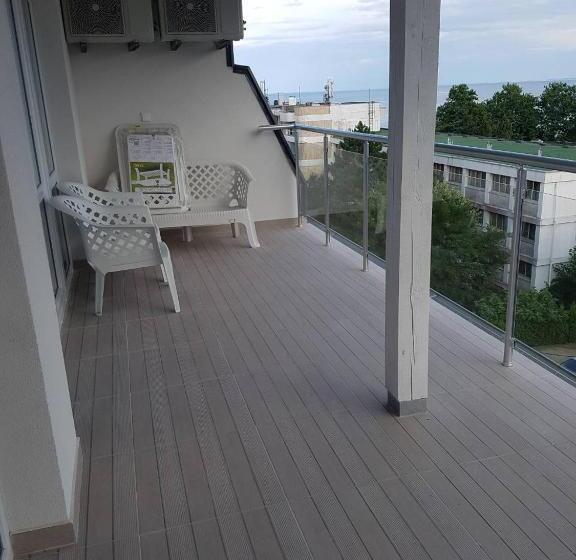 带1个卧室的带海景的公寓, Guest House Evtimov