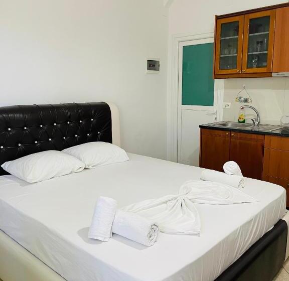 스탠다드 스튜디오 정원 전망, Guesthouse Dollomaja Ksamil