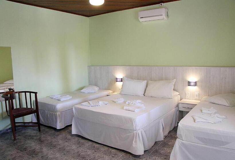 Quarto Quádruplo Deluxe, Pousada Berro D'água