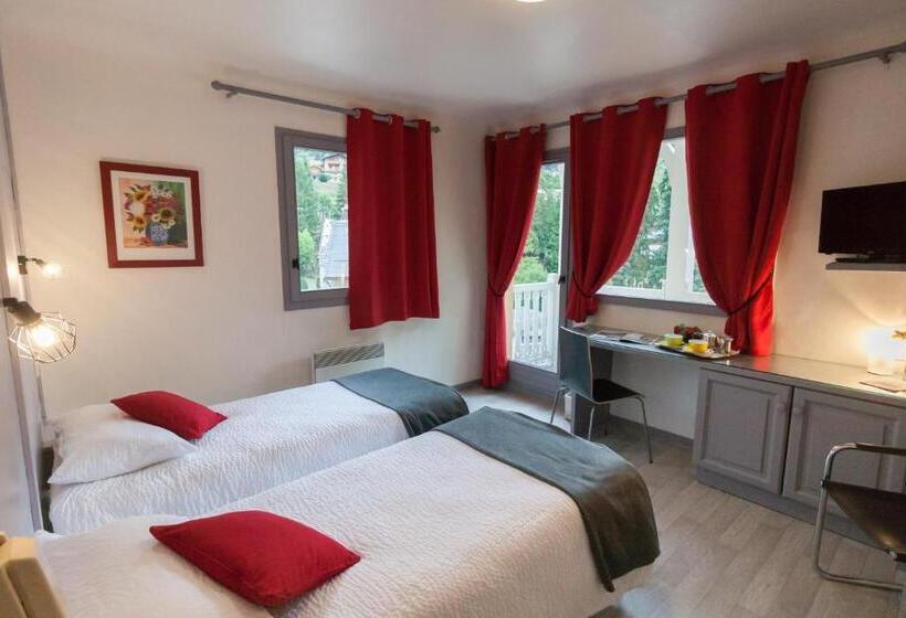 اتاق استاندارد با بالکن, Hôtel Le Belvédère
