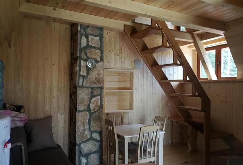 آپارتمان 1 خوابه با بالکن, Guesthouse Planinarski Dom Neviđen'o