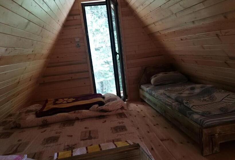 آپارتمان 1 خوابه با تراس, Guesthouse Planinarski Dom Neviđen'o