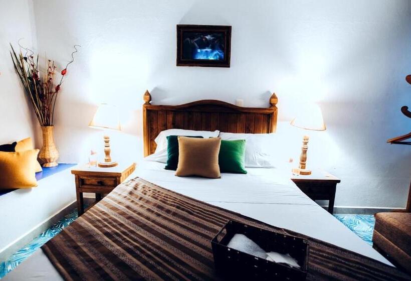 스탠다드 룸 가든 전망, Hostal Plaza Central