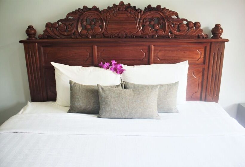 اتاق استاندارد با چشم‌انداز استخر, Ramchang Guesthouse