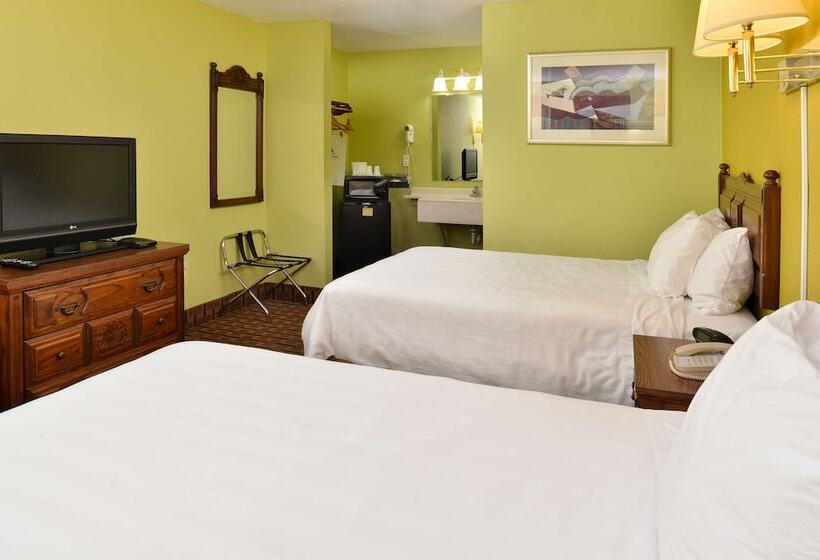 스탠다드 룸 더블 침대 2개, American Inn Princeton