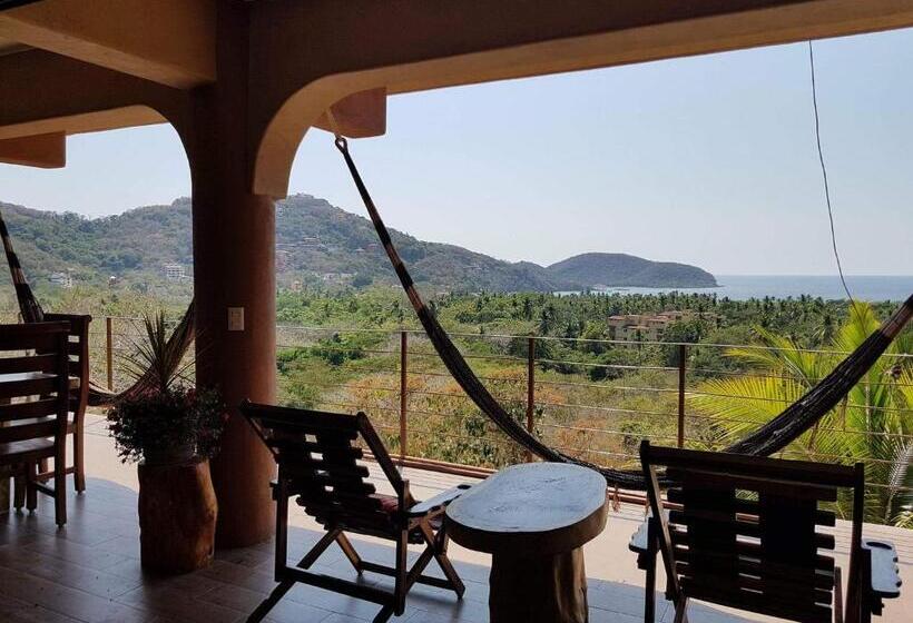 Quarto Estandar Cama King, Casa Arcoiris Zihuatanejo B&b