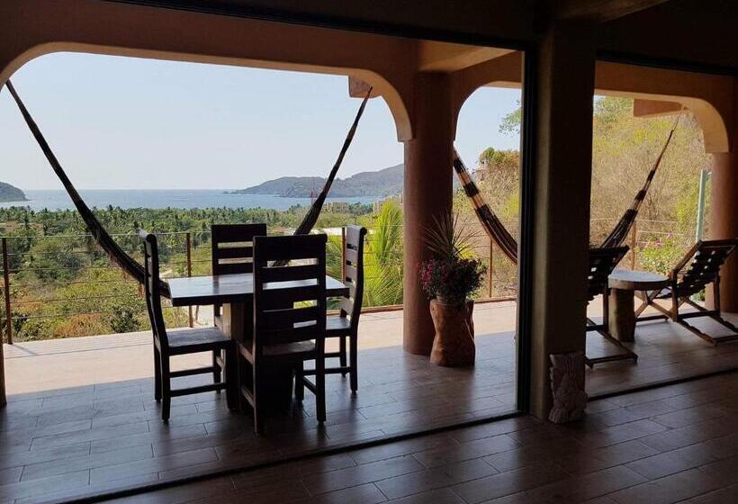 Quarto Estandar Cama King, Casa Arcoiris Zihuatanejo B&b