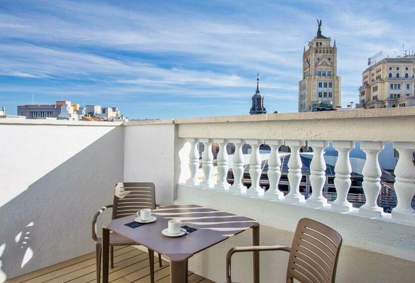Superior Room with Terrace, Catalonia Gran Via Madrid