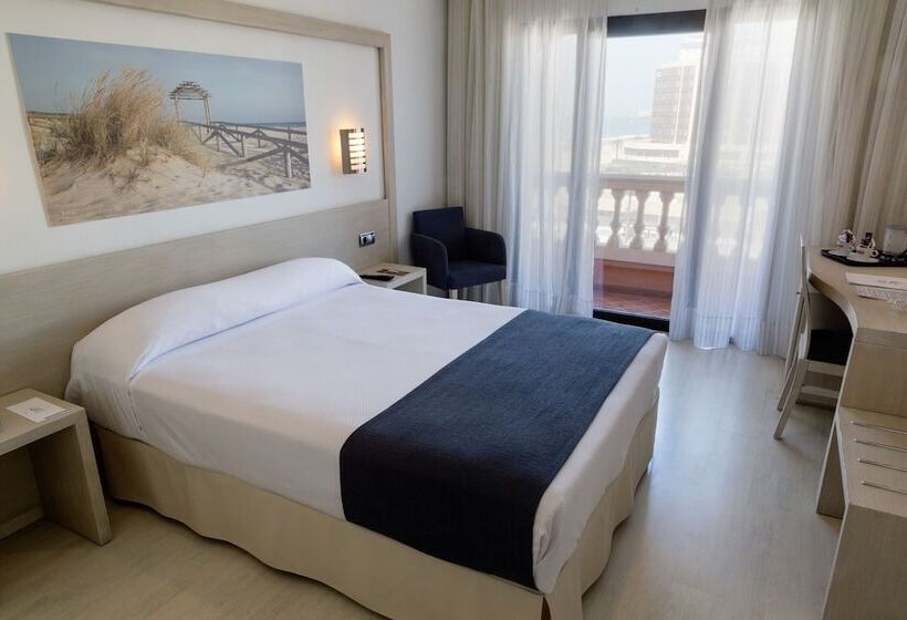 اتاق استاندارد با بالکن, Spa Cádiz Plaza