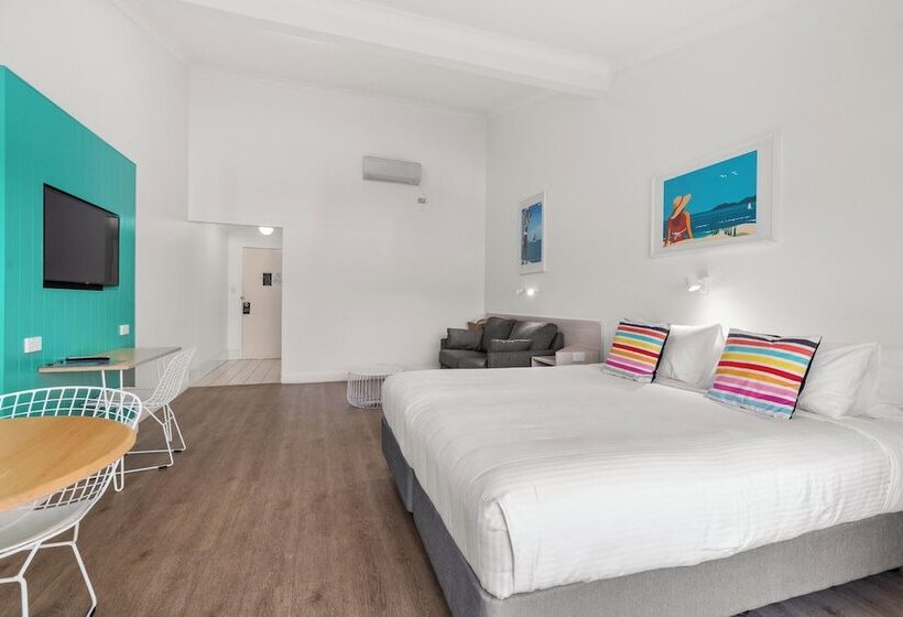 스탠다드 룸 킹사이즈 침대, The Cubana Resort Nambucca Heads