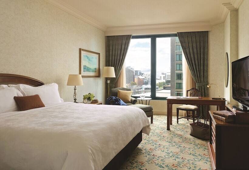 디럭스 룸 킹사이즈 침대, The Langham Melbourne