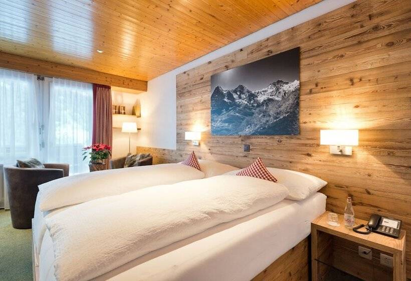 Deluxe Room Mountain View, Bernerhof Grindelwald