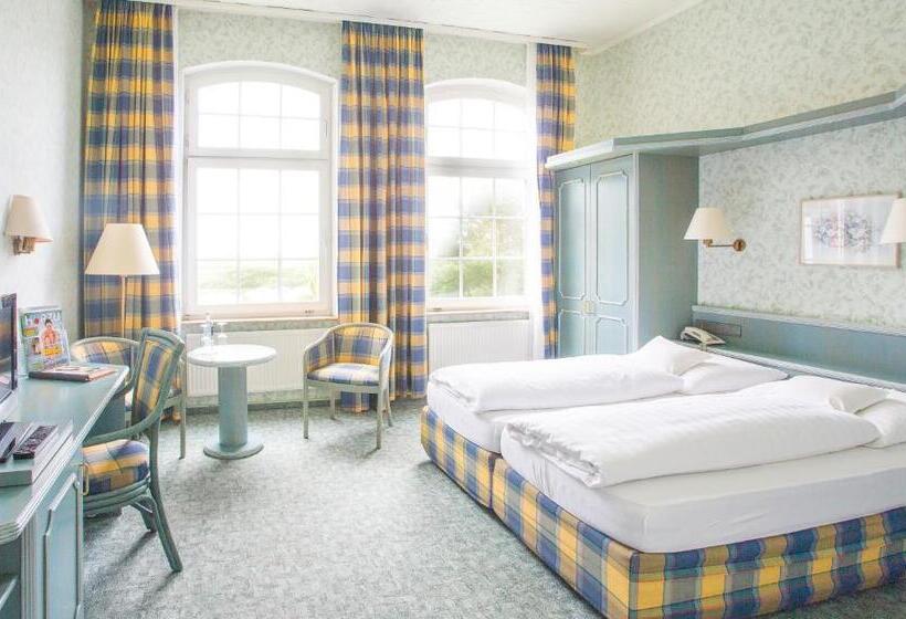 Quarto Estandar com Sacada, Nordseehotel Freese