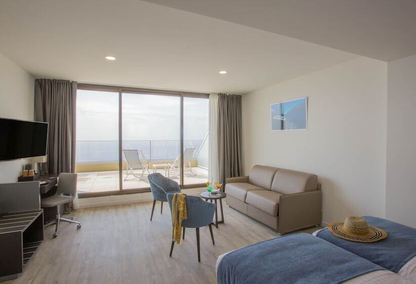 オーシャンビューファミリールーム, Les Terrasses D Eze   Hôtel & Spa