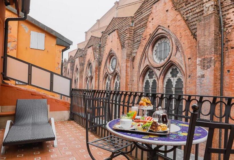 اتاق استاندارد با تراس, Art Hotel Commercianti