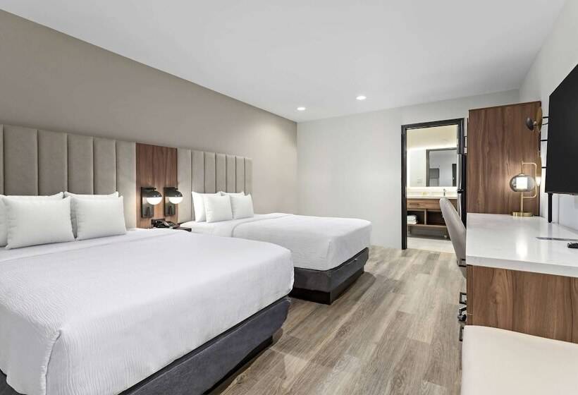 Quarto Estandar 2 Camas Casal, Baymont By Wyndham Beaumont