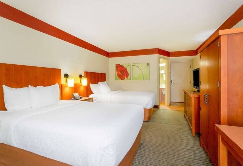 اتاق استاندارد با 2 تخت دوبل, Clt Airport Inn & Suites