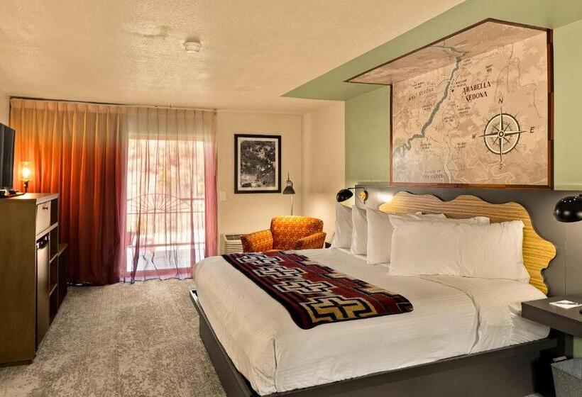 اتاق دلوکس با تخت کینگ و چشم‌انداز, Arabella Hotel Sedona