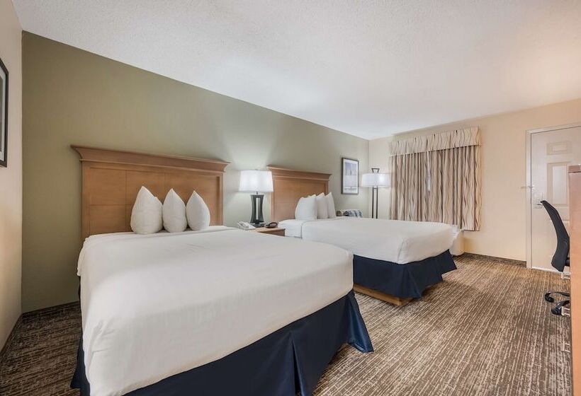 스탠다드 룸 더블 침대 2개, Best Western University Inn