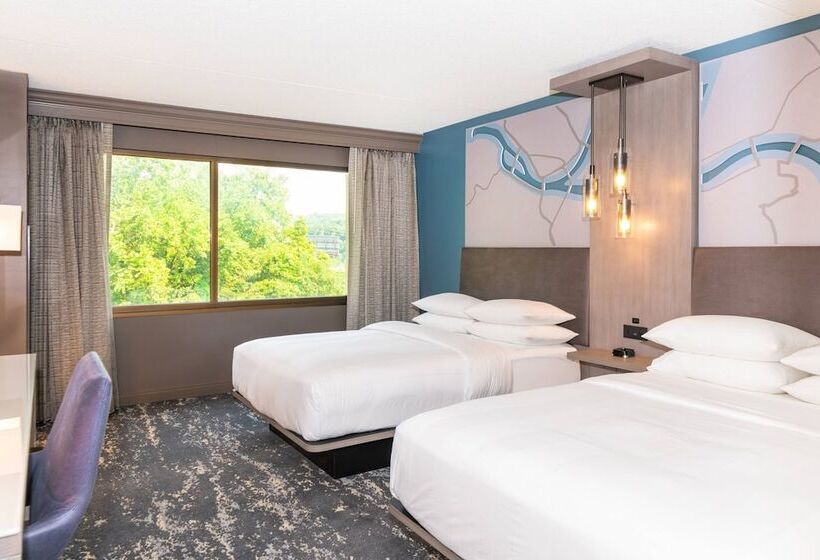اتاق استاندارد با 2 تخت دوبل, Pittsburgh Airport Marriott