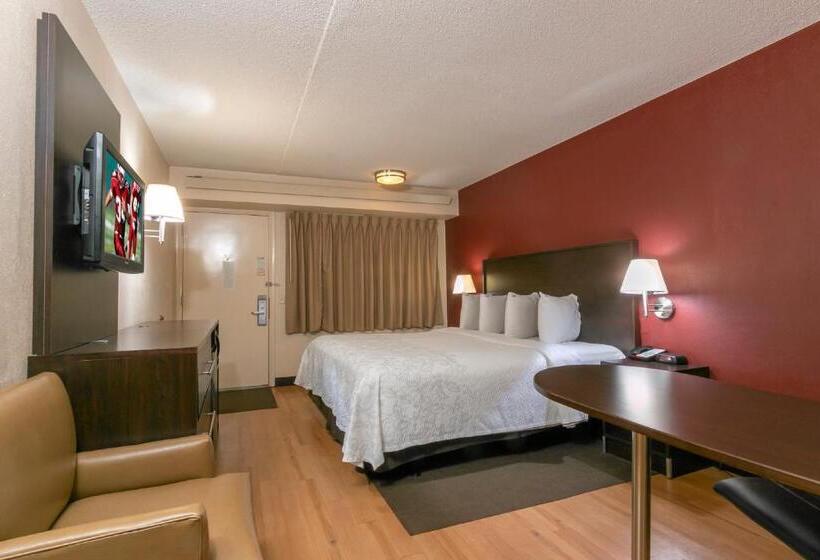 디럭스 룸 킹사이즈 침대, Red Roof Inn Plus+ Pittsburgh East   Monroeville