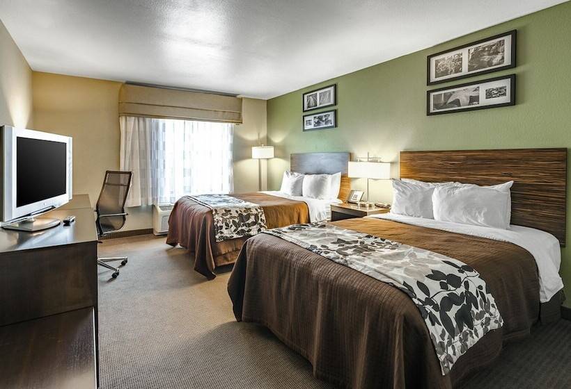 스탠다드 룸 더블 침대 2개, Sleep Inn Boone University Area