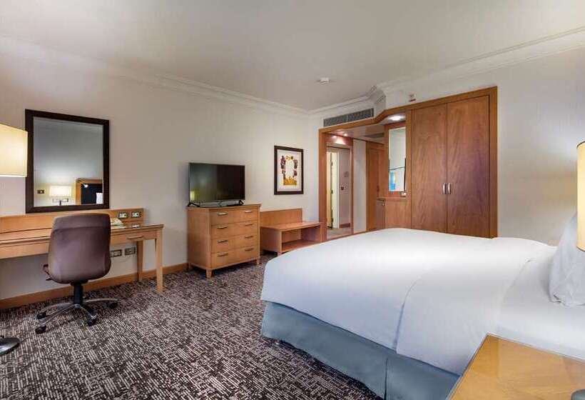 اتاق اجرایی با تخت بزرگ, Hilton Paris Charles De Gaulle Airport
