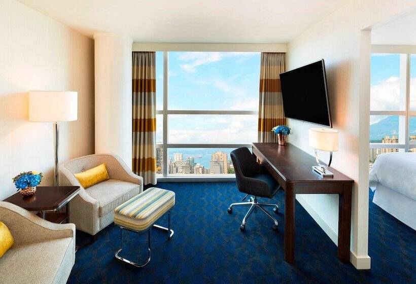 جناح جونيور, Sheraton Vancouver Wall Centre