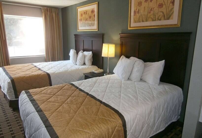２ダブルベッドのスタンダードルーム, Americas Best Value Inn Athens