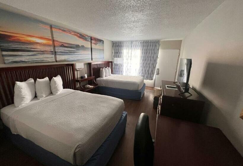 اتاق استاندارد با 2 تخت دوبل, Days Inn By Wyndham Daytona Beach Speedway