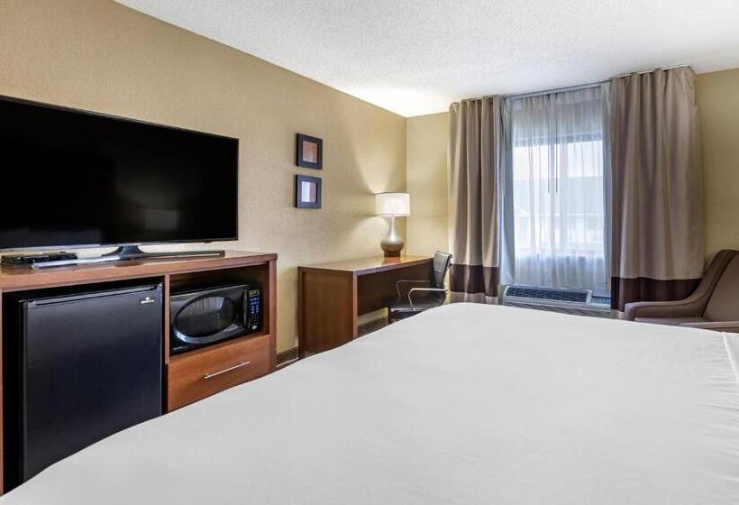 اتاق استاندارد با تخت بزرگ, Comfort Inn Moline  Quad Cities