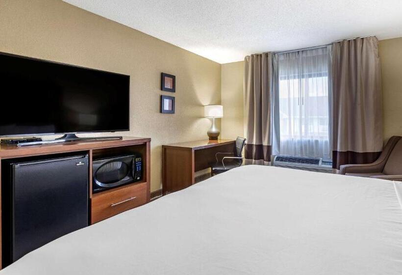 اتاق استاندارد با تخت بزرگ, Comfort Inn Moline  Quad Cities