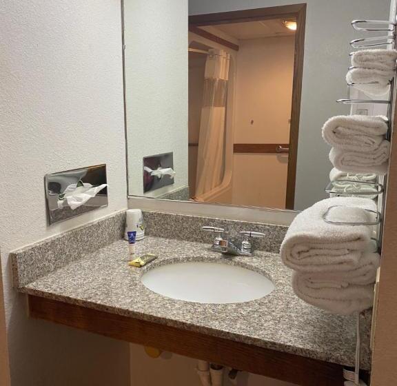 适合残疾人使用的标准间, Americas Best Value Inn Champaign