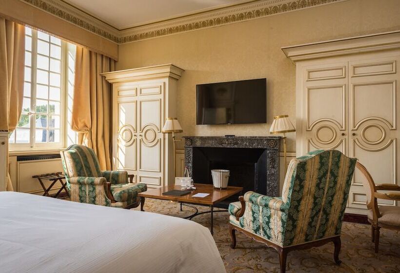 חדר יוקרתי, Château De Courcelles   Relais & Châteaux