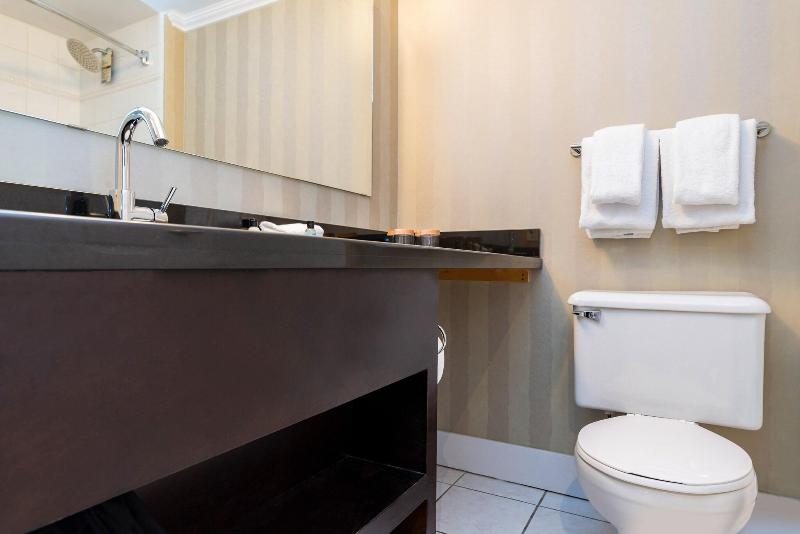 اتاق اجرایی با تخت بزرگ, Sandman Hotel Vancouver Airport
