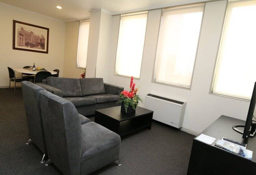 침실 2개 아파트, President Hotel Auckland