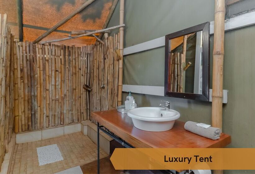 چادر با خدمات رفاهی لوکس, Crocodile Bridge Safari Lodge