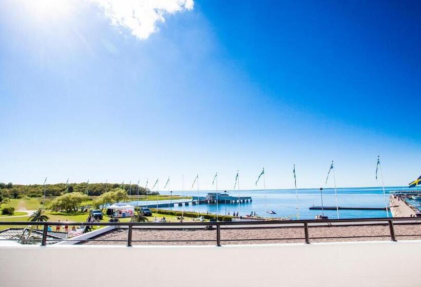발코니가 있는 바다 전망 수피리어 룸, Strand Hotell Borgholm