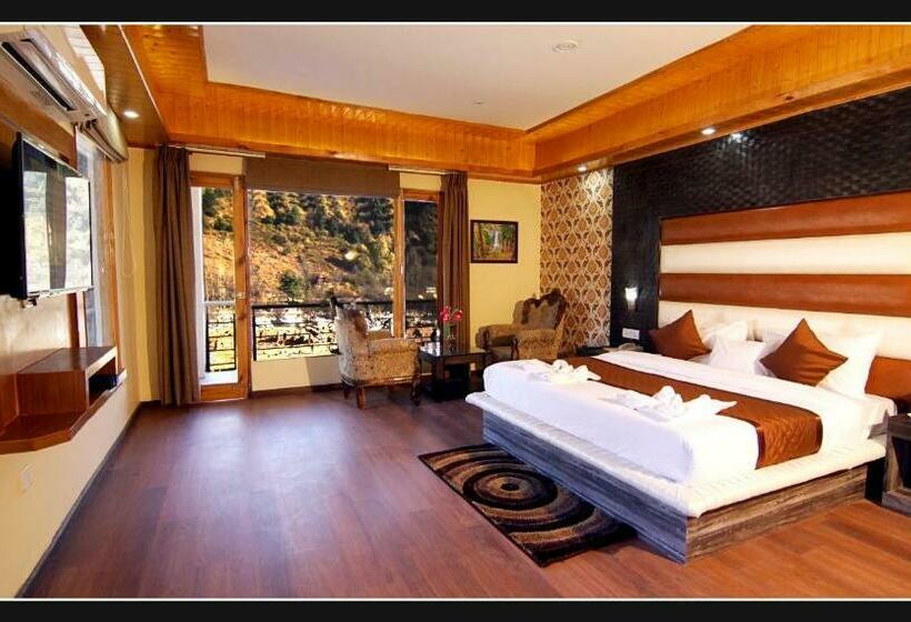 스탠다드 룸 킹사이즈 침대, Grand Krisa Resort & Spa , Manali