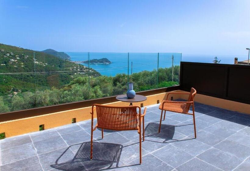 اتاق استاندارد با چشم‌انداز دریا, Villa Riviera Resort